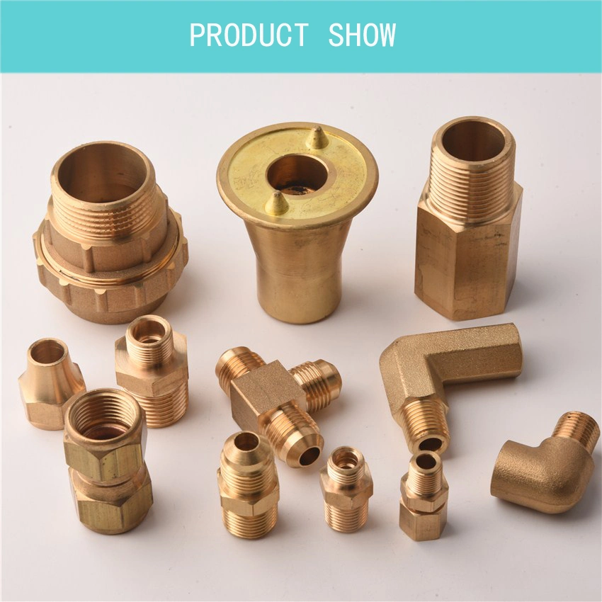 China Brass Male Female Thread Copper Plumbing System Sanitary Elbow Pipe Two Way Cross Tee Fittings