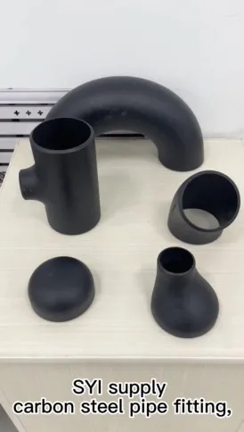 中国のサプライヤーのための ASME 標準エルボ Sch40 シームレス突合せ溶接炭素鋼管継手